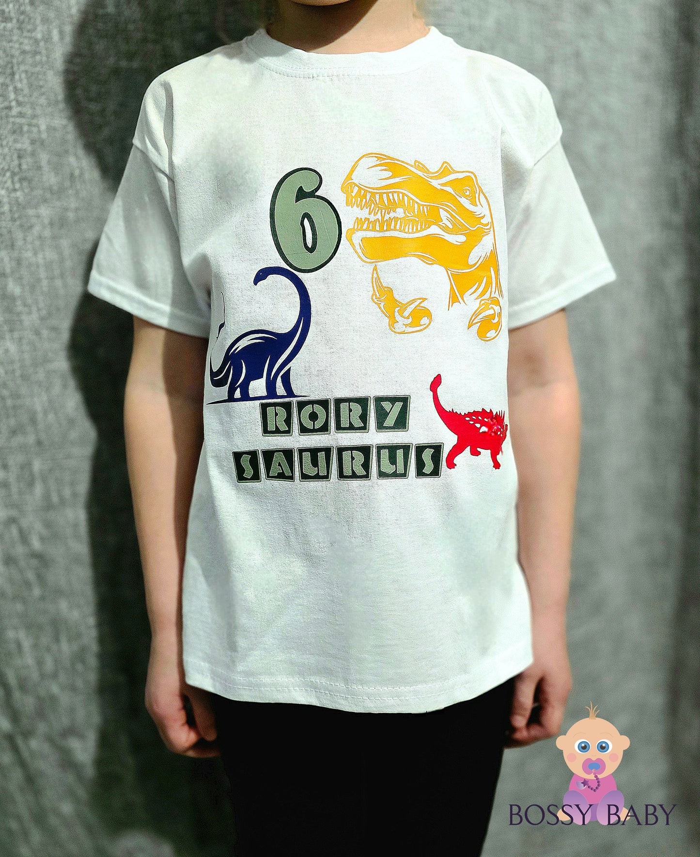 Personalised Dino T-shirt