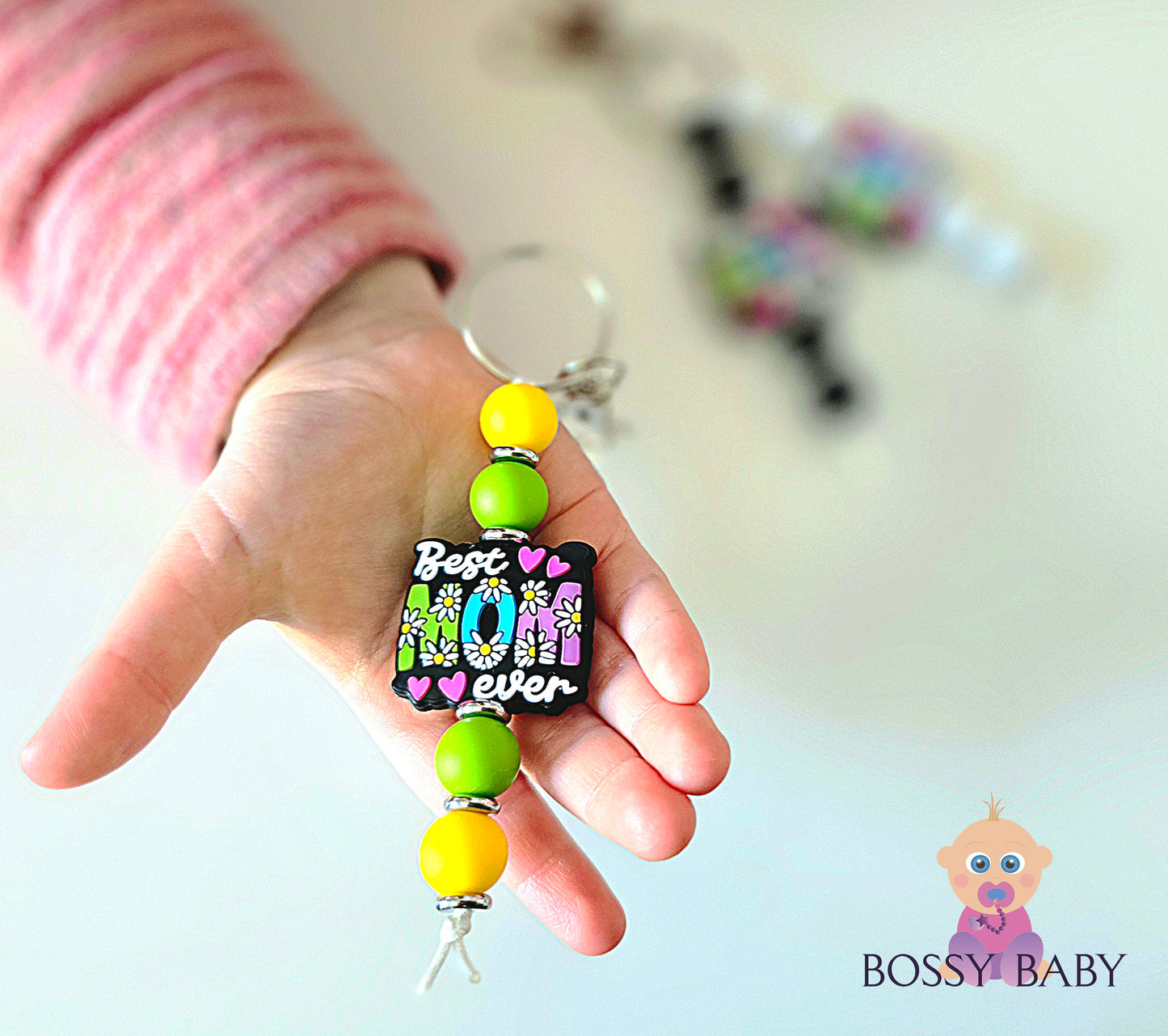 Best MOM Ever Key Rings