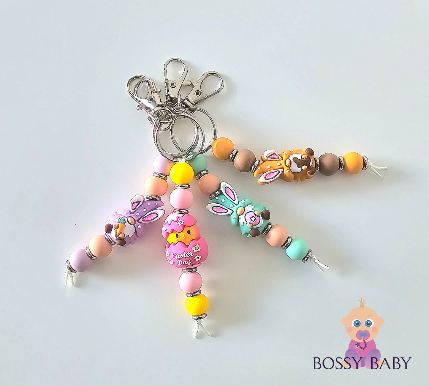 Easter/ Spring Key Rings