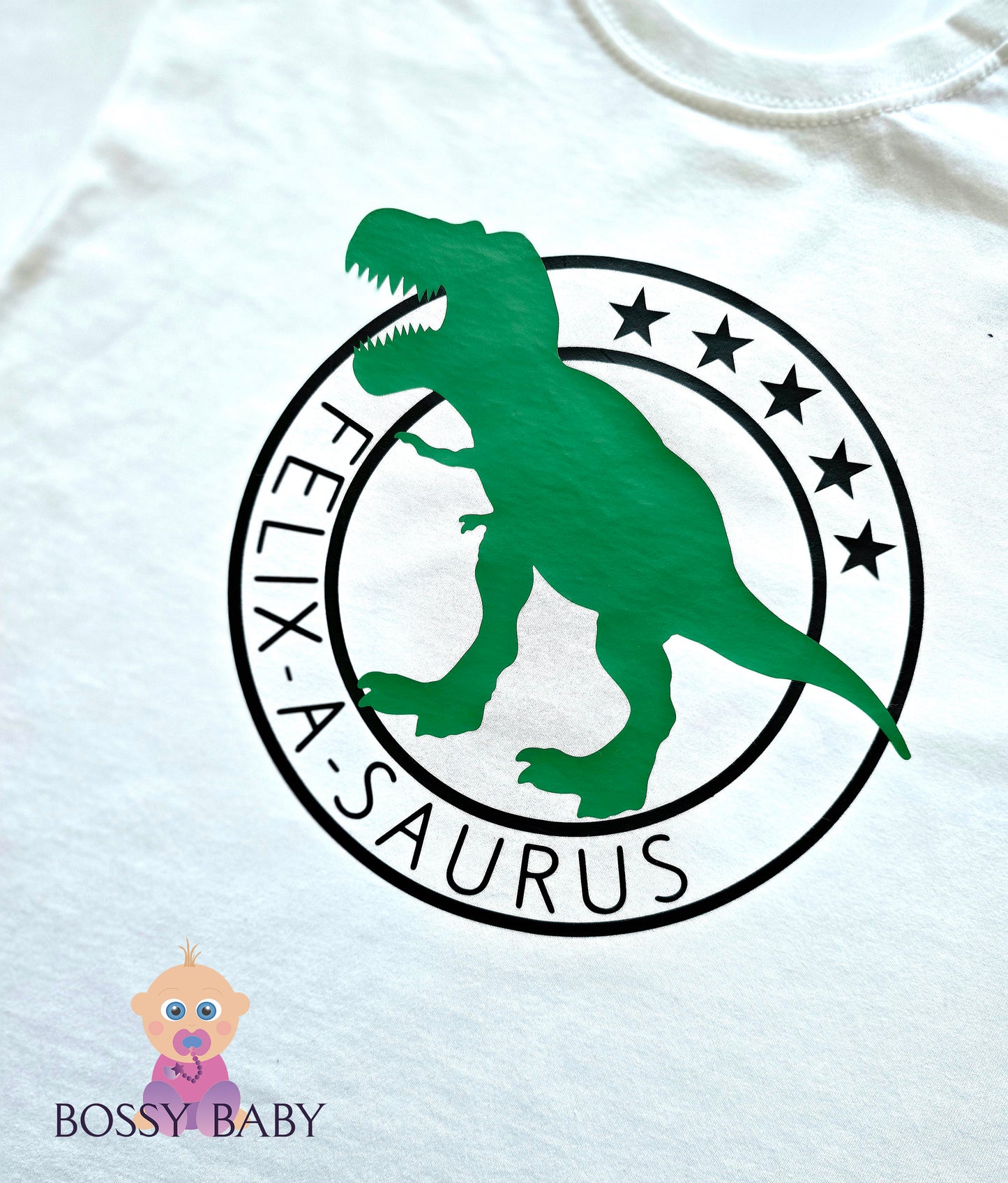 Personalised A-SAURUS T-shirt